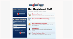 Desktop Screenshot of myaccount.hq4sports.com