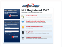 Tablet Screenshot of myaccount.hq4sports.com